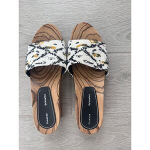 Proenza Schouler Tapestry Boho Women's Multi clogs, made in Italy